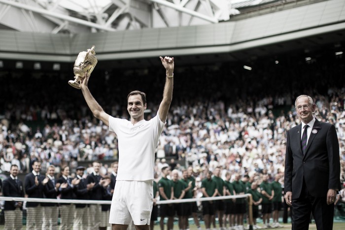 Roger Federer, le otto meraviglie a Wimbledon