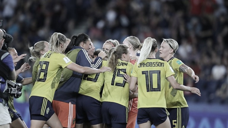 Suécia bate Canadá e avança para as quartas de final da Copa do Mundo