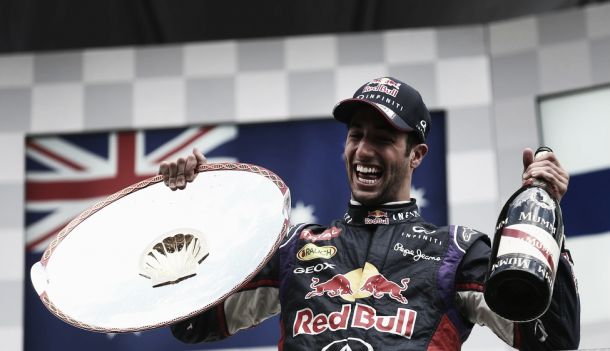 Daniel Ricciardo regresa de vacaciones con fuerza en las Ardenas