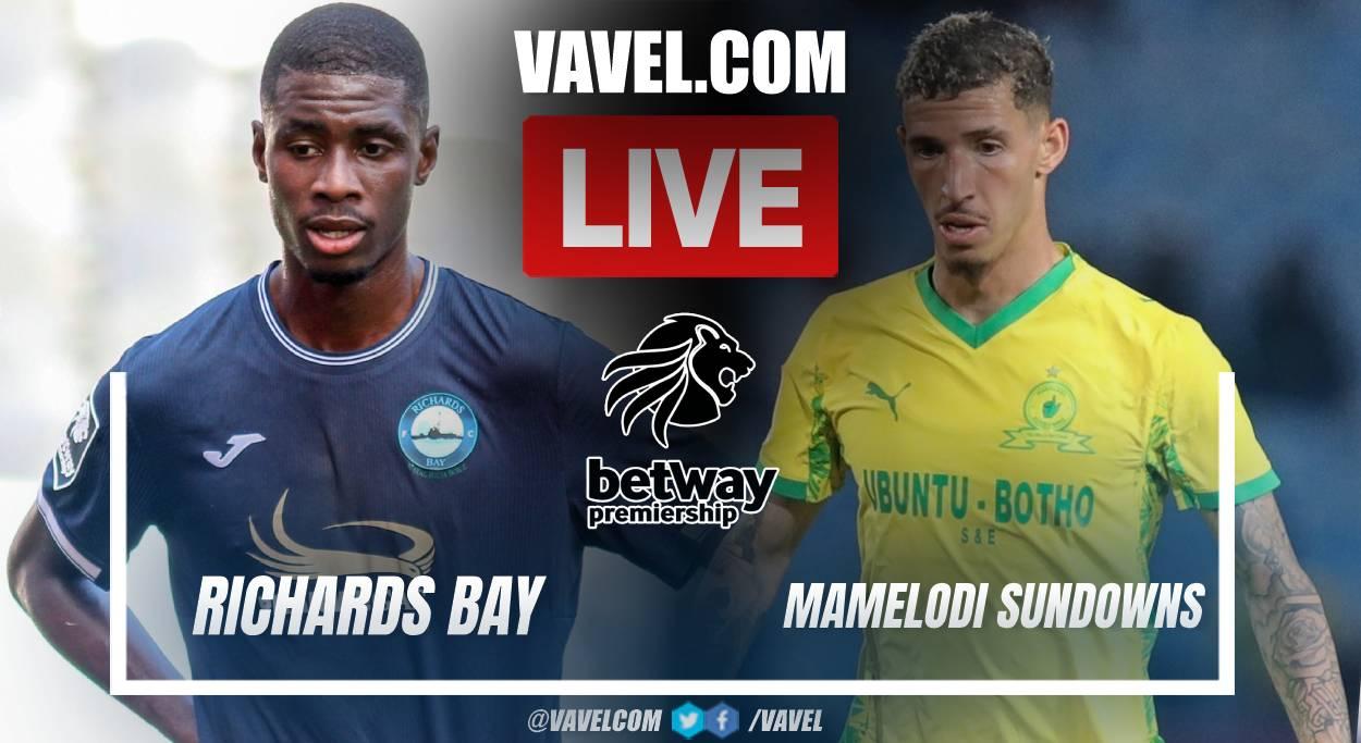 Richards Bay vs Mamelodi Sundowns LIVE Score Updates in Betway Premiership Match