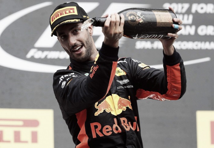 Daniel Ricciardo: "Siempre está bien llegar al podio"