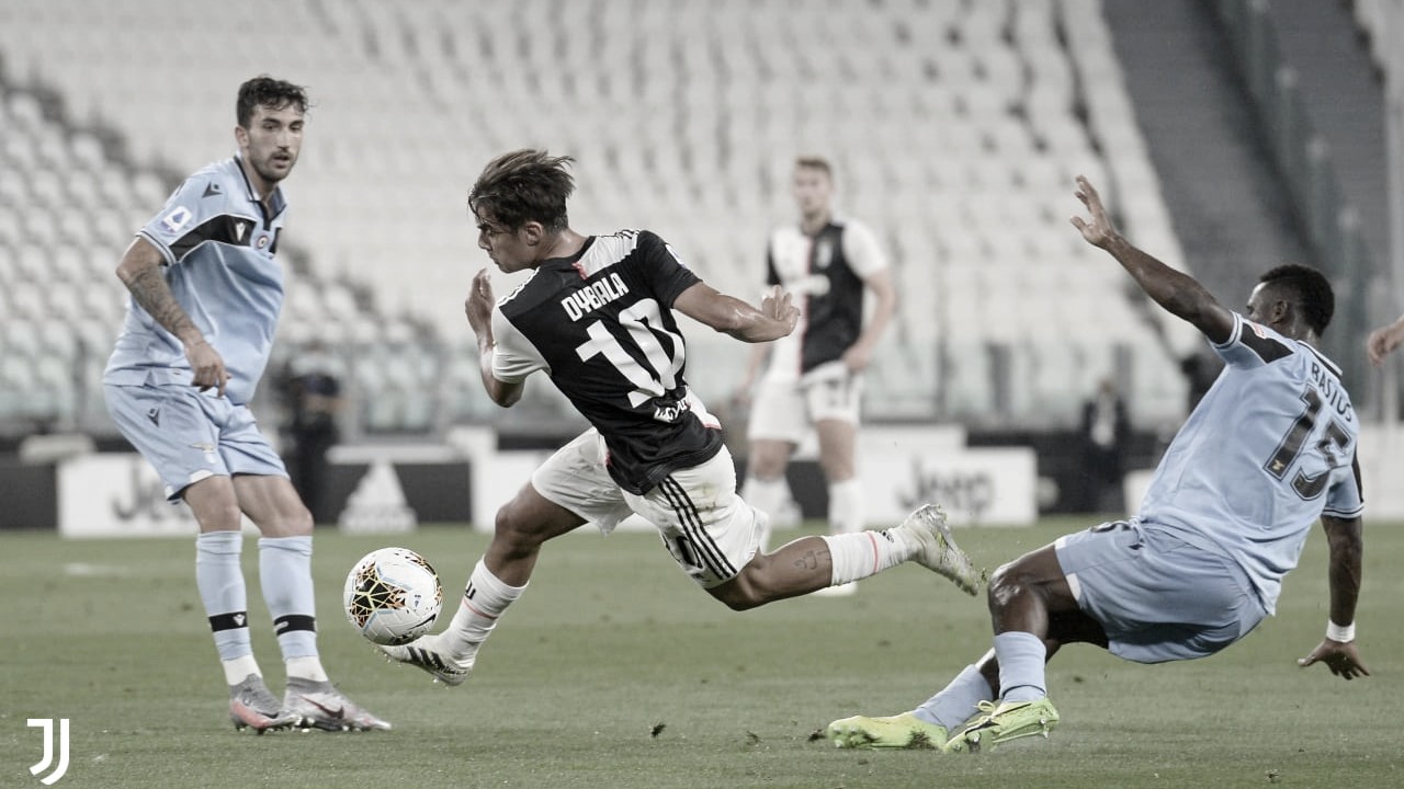 Com lesão na coxa, Dybala vira dúvida para Champions League Com lesão na coxa, Dybala vira dúvida para Champions League