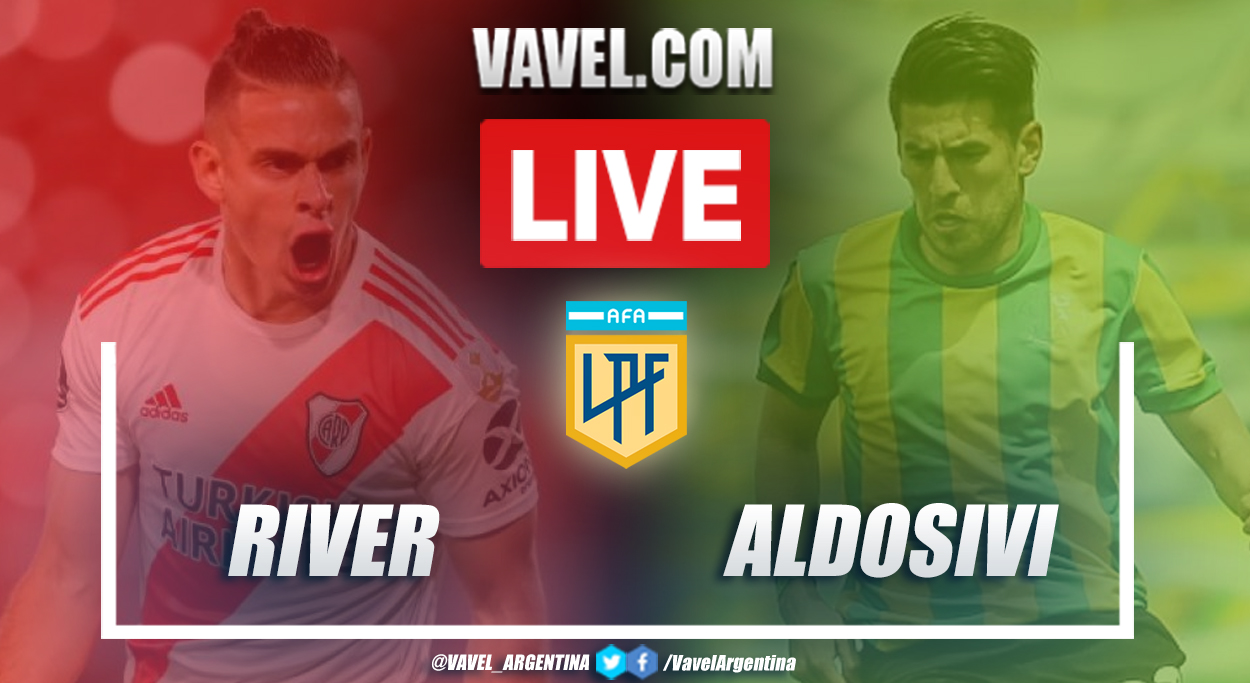 Resumen River vs Aldosivi (4-1) en la fecha 13 por Copa de la Liga Profesional 2021 Resumen River vs Aldosivi (4-1) en la fecha 13 por Copa de la Liga Profesional 2021