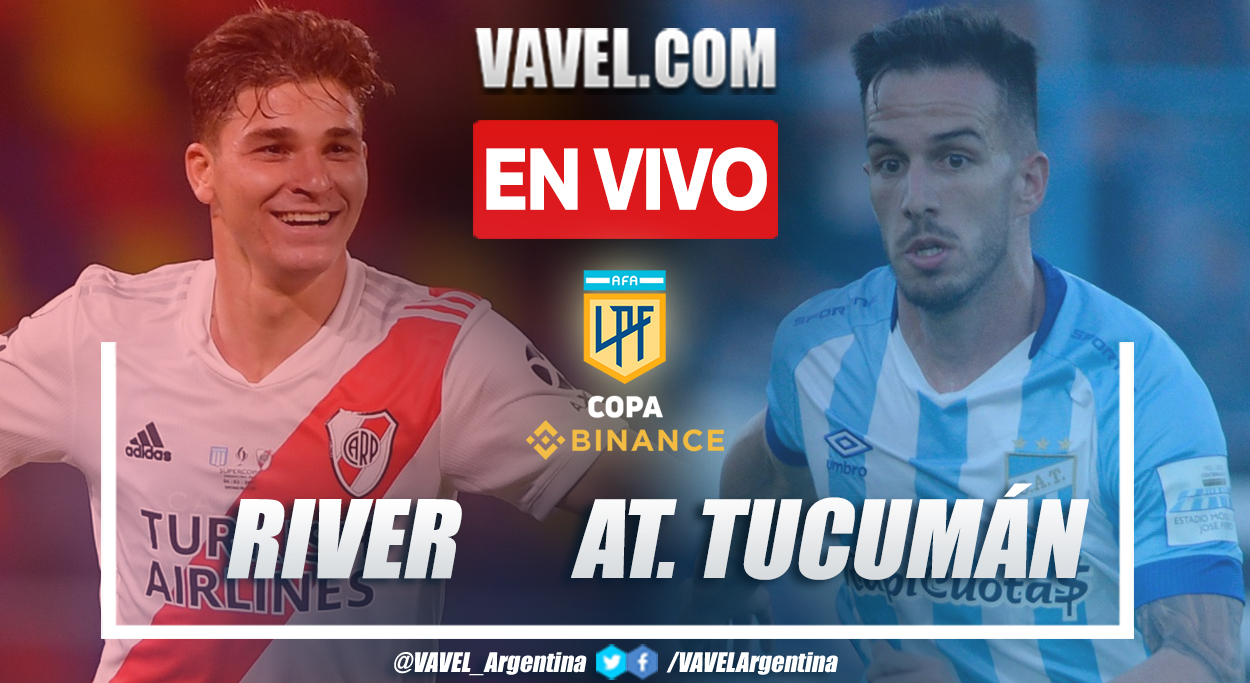 Resumen y goles: River 1-1 Atlético Tucumán en Copa de la Liga Profesional 2022