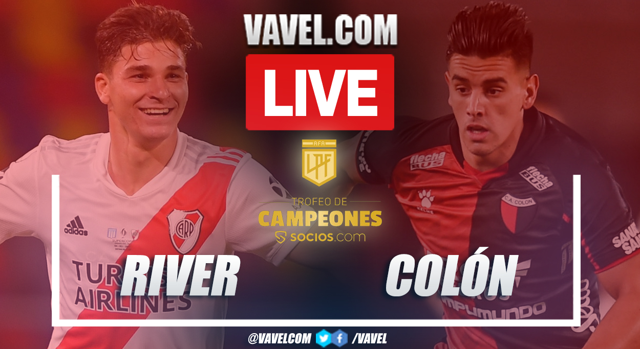 Highlights and goals: River 4-0 Colón in Trofeo de Campeones 2021