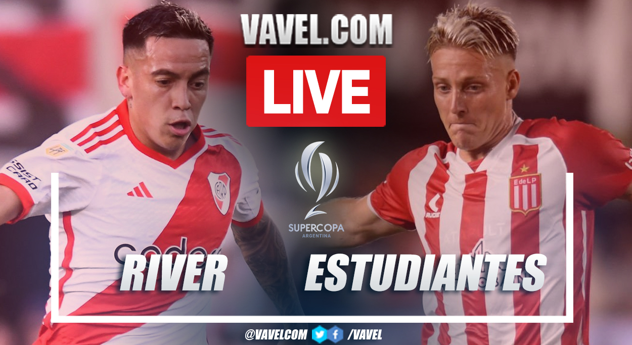 Highlights and goals: River 2-1 Estudiantes in Argentine Supercup 2024