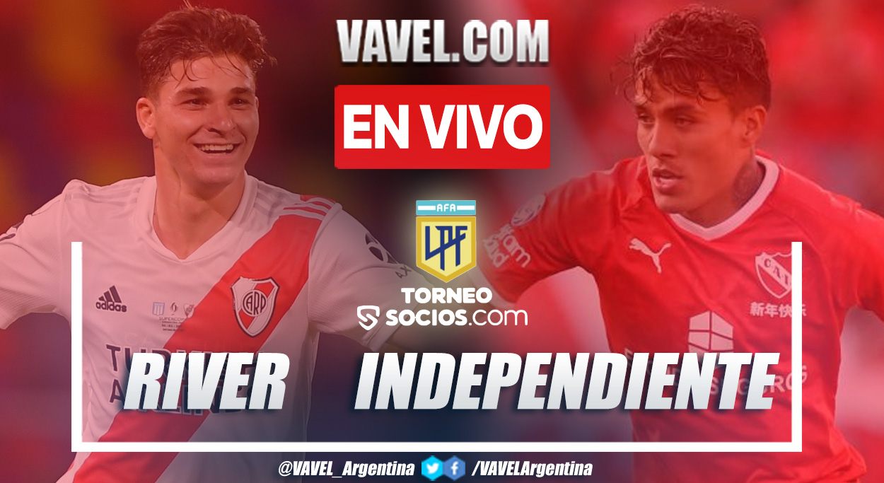 Resumen y goles: River 1-1 Independiente en la fecha 10 por Liga Profesional Argentina 2021 Resumen y goles: River 1-1 Independiente en la fecha 10 por Liga Profesional Argentina 2021