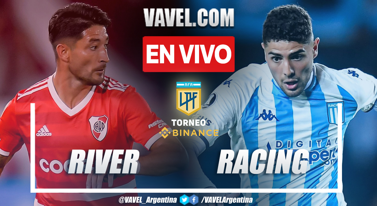 Resumen y goles: River 2-1 Racing en Liga Argentina 2023
