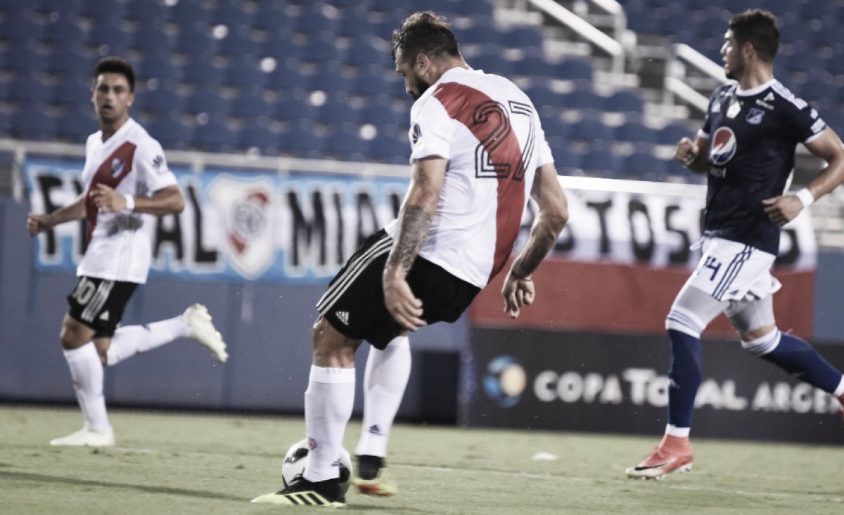 River Plate le dejó a Millonarios mucho para trabajar River Plate le dejó a Millonarios mucho para trabajar