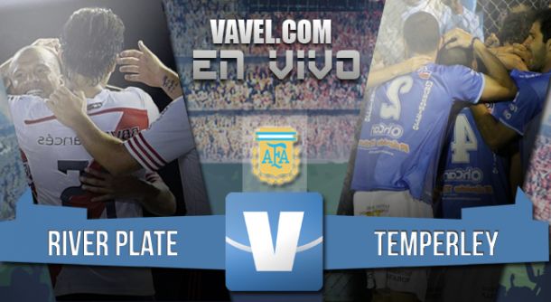 Resultado River Plate - Temperley  (1-1)