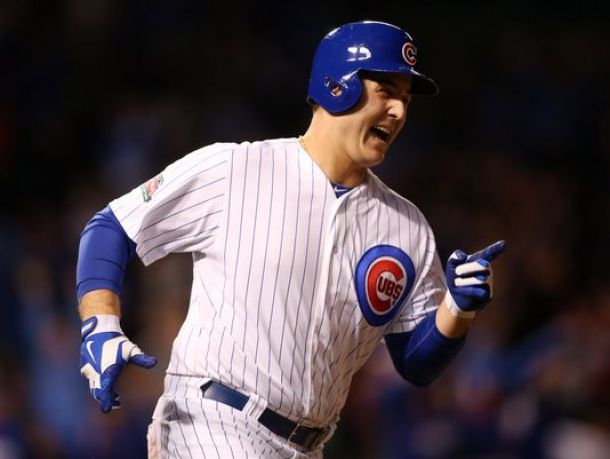 Chicago Cubs Pull Away Late To Take Game One