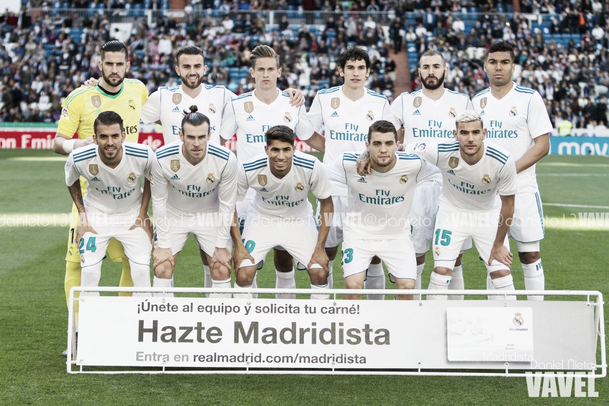 Real Madrid - C.D. Leganés: puntuaciones del Real Madrid, jornada número 32 de La Liga Santander