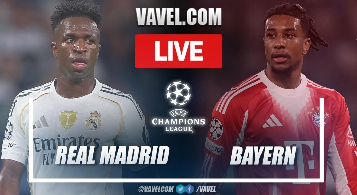 Real Madrid vs Bayern Munich LIVE Score Updates in UEFA ...