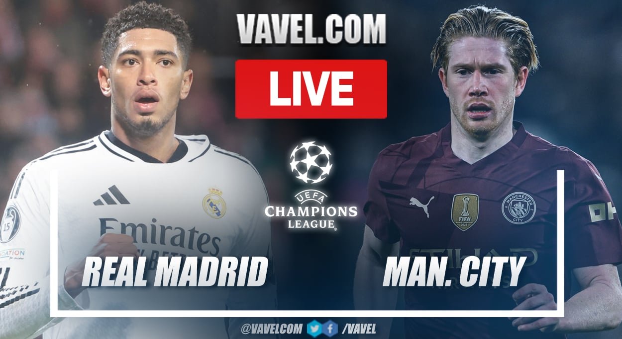 Real Madrid vs Manchester City LIVE Score Updates (2-0)