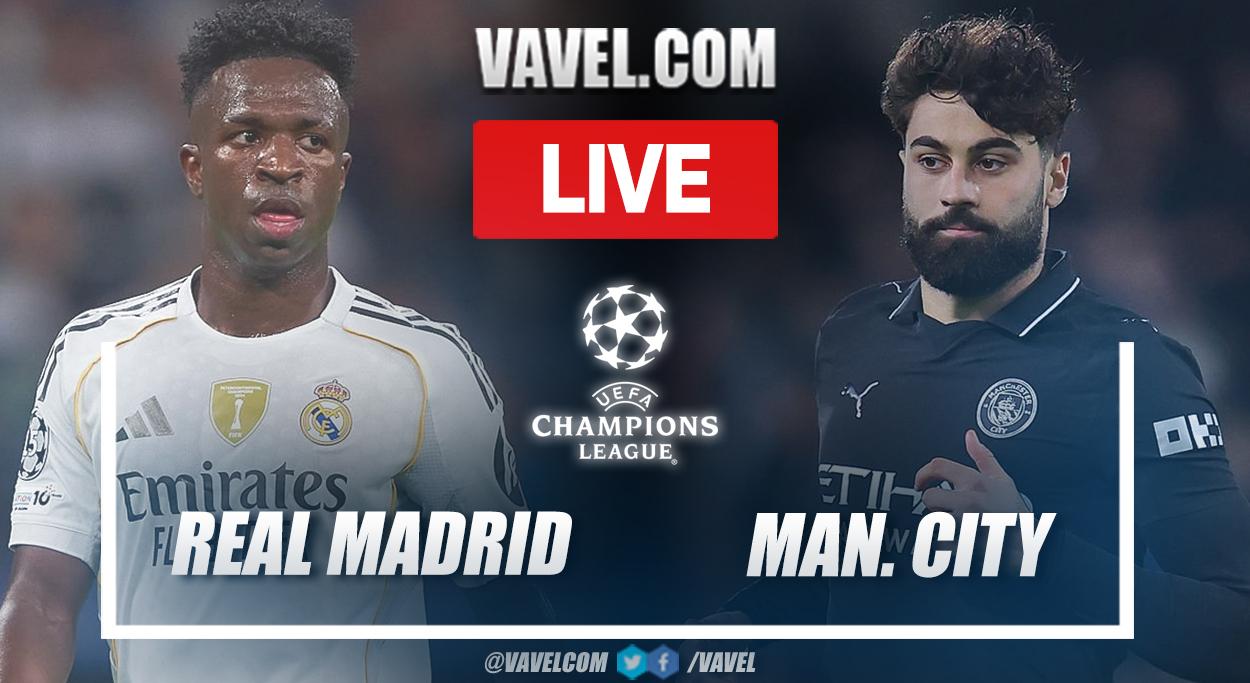 Highlights and Goals of Real Madrid 1-2 Manchester City in 2025-26 UEFA Champions League