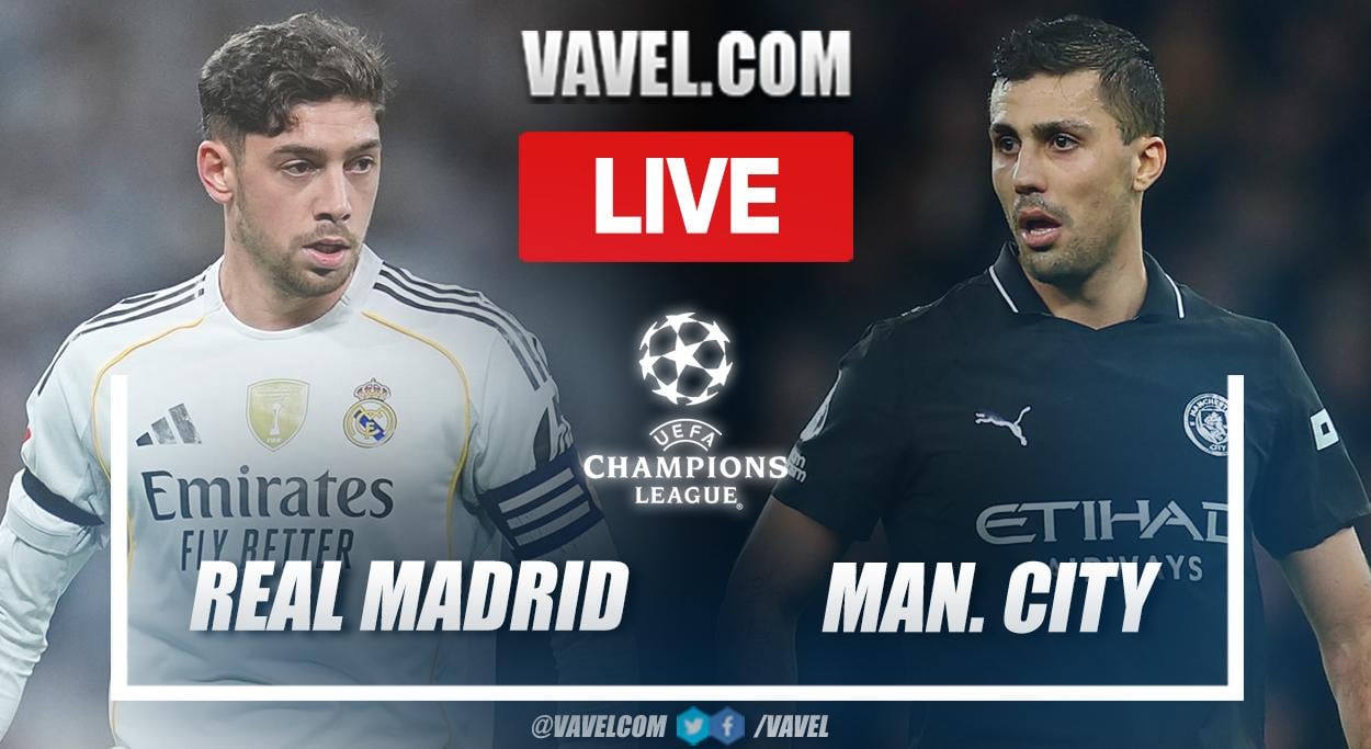 Real Madrid vs Manchester City LIVE Score Updates in UEFA Champions League Match