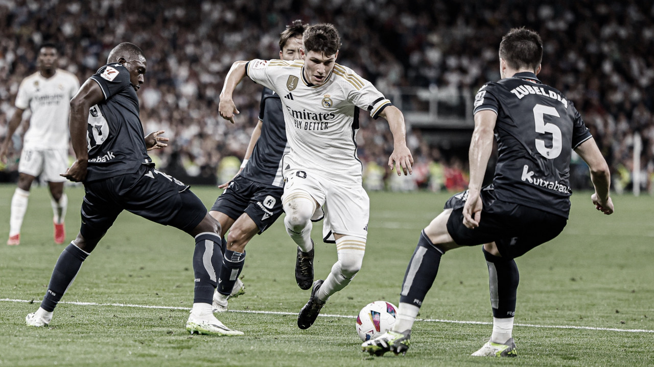 Resumen del Real Madrid vs Real Sociedad en LaLiga EA Sports 2023 (2-1)