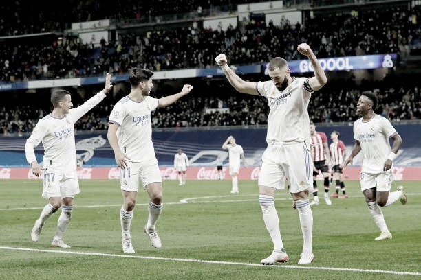 Benzema faz gol solitário contra Athletic Bilbao, e Real Madrid dispara na liderança de LaLiga