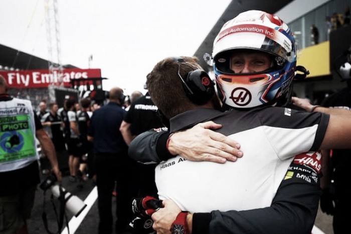 Romain Grosjean: "Estoy muy contento de celebrar aquí mis 100 GPs"