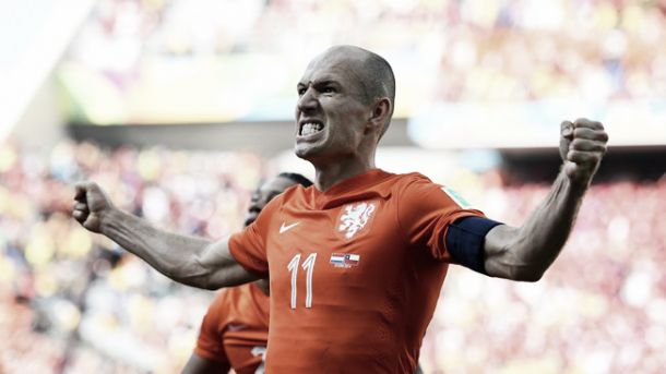 Arjen Robben conta vitórias para voltar à final da Copa do Mundo Arjen Robben conta vitórias para voltar à final da Copa do Mundo