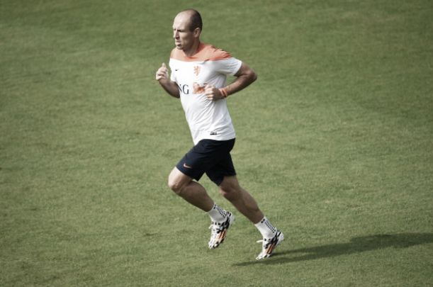 Preocupado com Costa Rica, Robben foca em concentração para o confronto