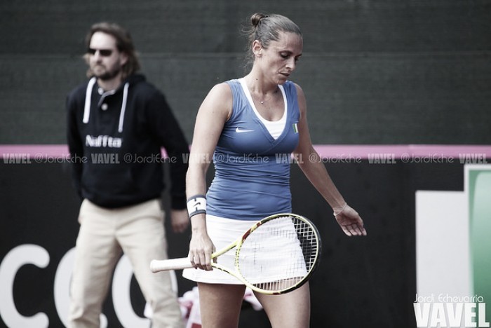 Roberta Vinci se retirará al término del WTA de Roma Roberta Vinci se retirará al término del WTA de Roma