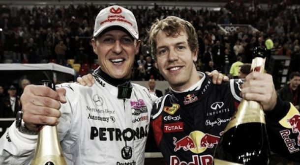 Sebastian Vettel, en shock tras el empeoramiento de Michael Schumacher