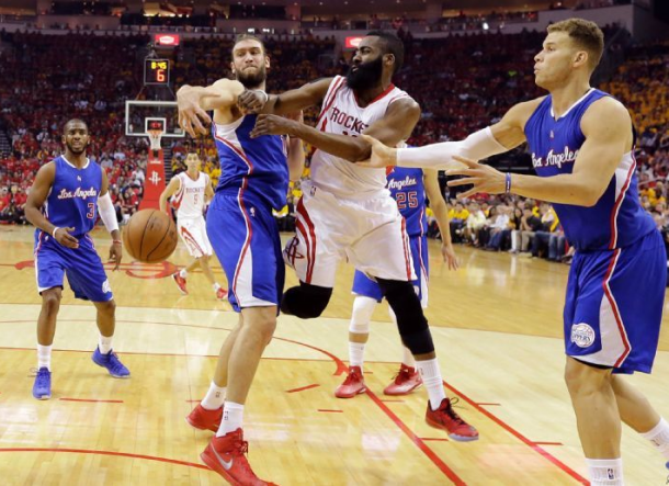 Score Houston Rockets - Los Angeles Clippers in NBA Playoggs Game 6 (119-107)