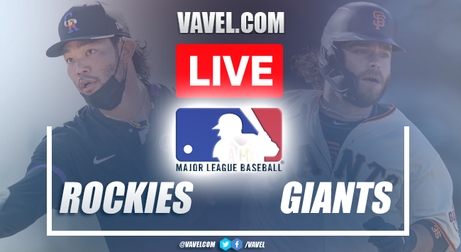 Giants vs Rockies EN VIVO: Actualizaciones de puntajes (7-0) |  13/08/2021