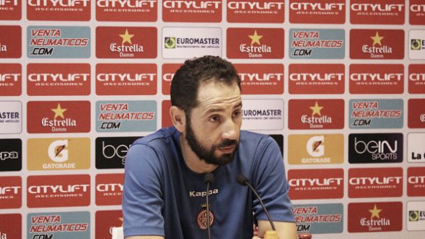Pablo Machín: "Después de una derrota es importante levantarse, recuperarse y no pasar dos jornadas sin puntuar"