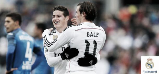 Getafe 0-3 Real Madrid: Ronaldo (2) and Bale score as Los Blancos stay top