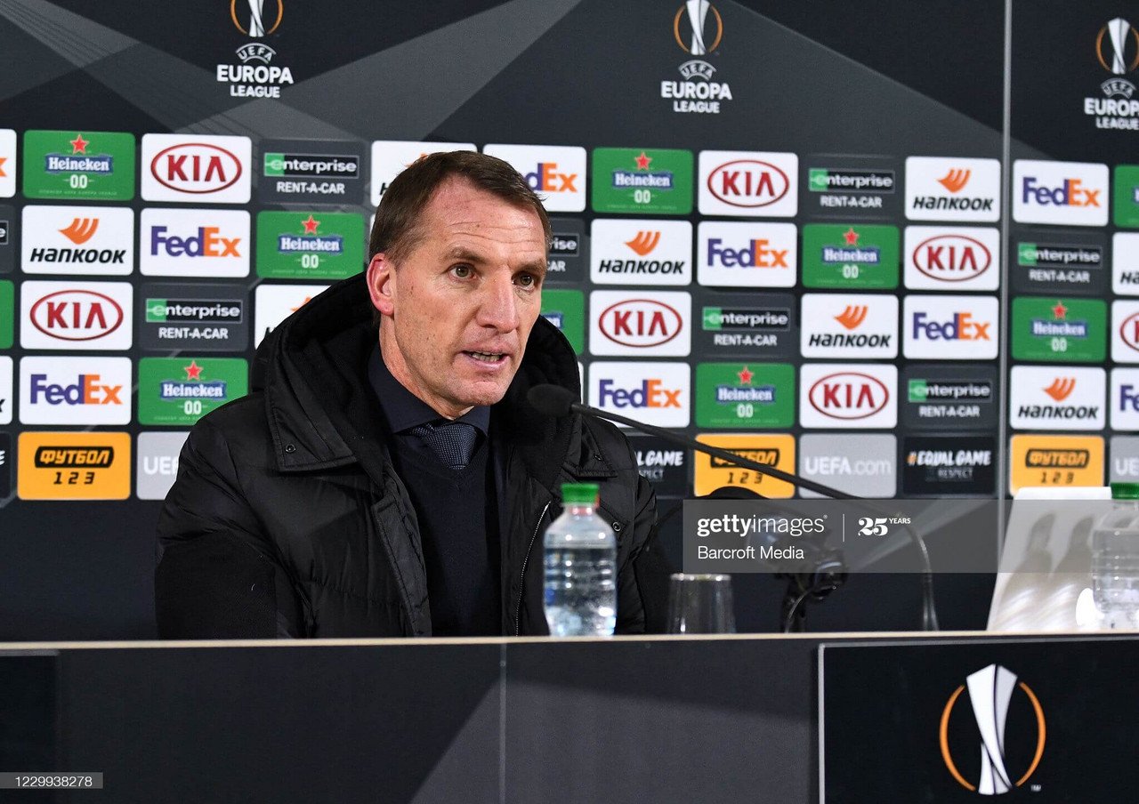 The five key quotes from Brendan Rodgers following 1-0 defeat to Zorya