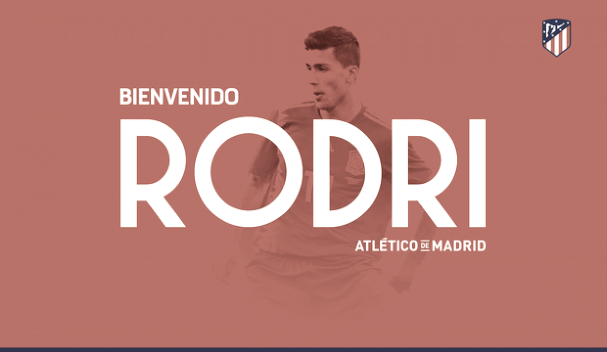 El Atlético oficializa el fichaje de Rodri