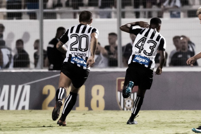 Rodrygo vibra com seu primeiro gol como profissional: "Estou sonhando acordado"