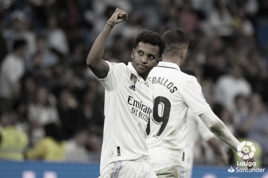 Rodrygo anota el reciente gol más tardío del Real Madrid en Liga 