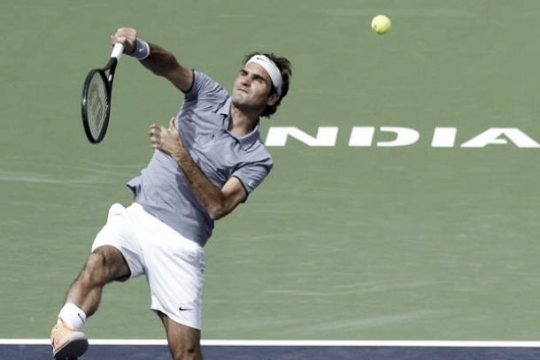 Un Federer imperial baja de la nube a Raonic