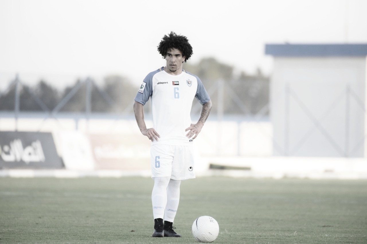 Ex-Flamengo, Roger comemora gol e bom momento nos Emirados Árabes