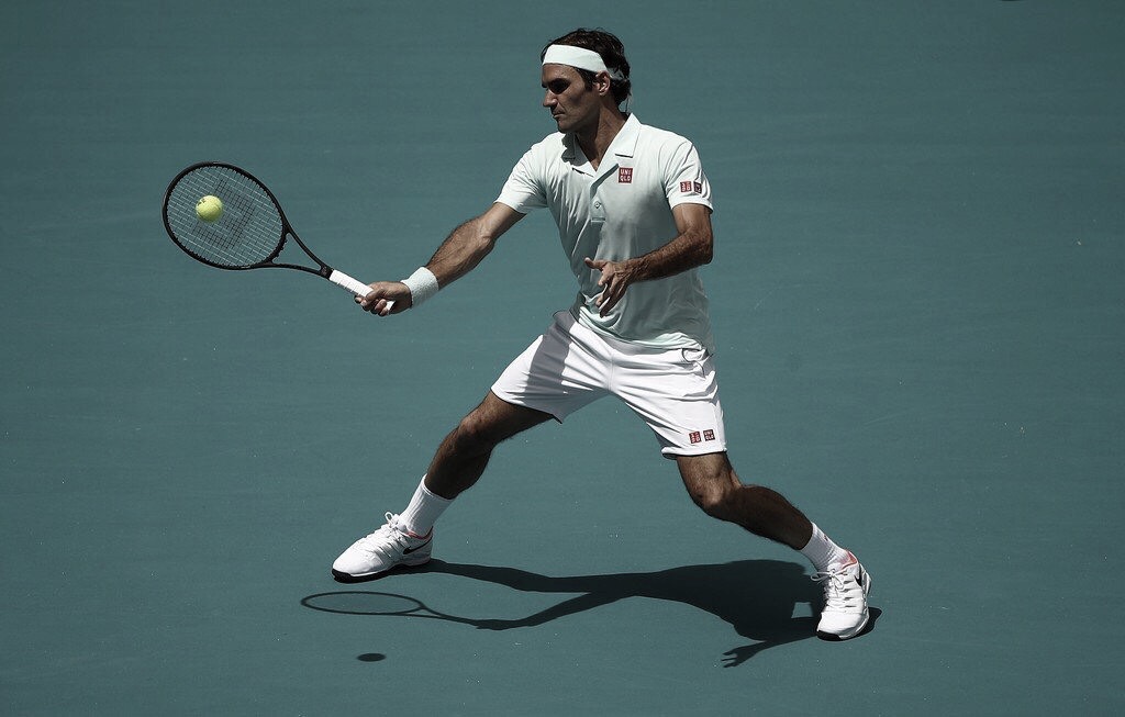 Roger Federer, profeta en Miami