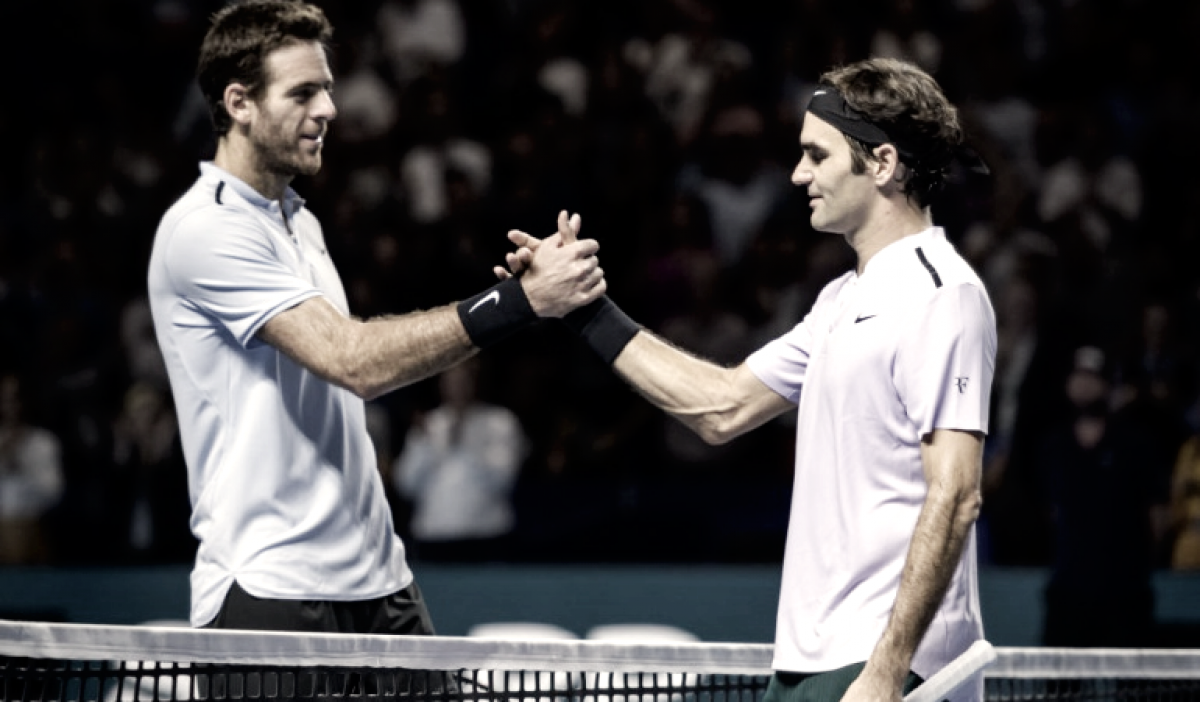 Previa Roger Federer - Juan Martín del Potro: el primer Masters 1000 de la temporada en juego