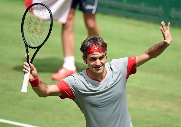 Federer defenderá título en la final de Halle ante Falla