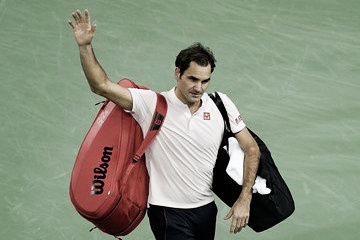 Roger Federer
calibra la mira en París