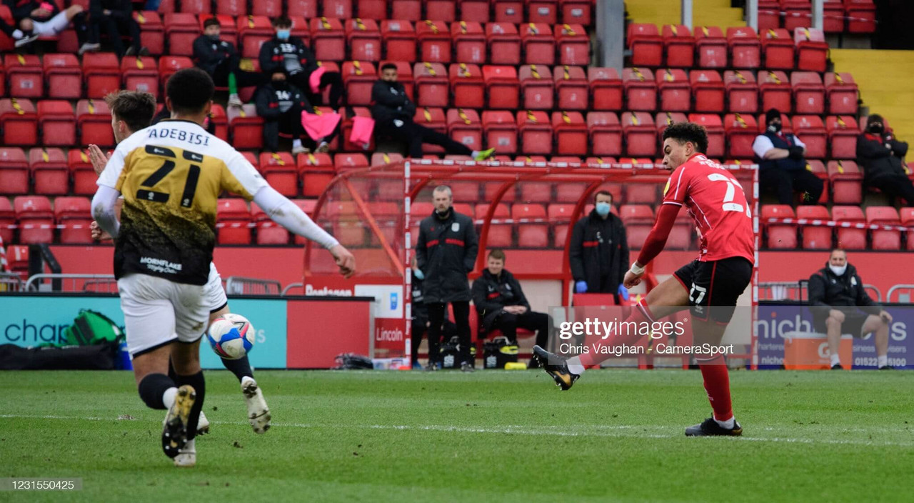 Lincoln City 3 Crewe Alexandra 0: Classy Imps keep pressure on top two