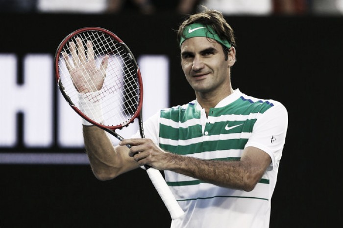 Arrollador Roger Federer