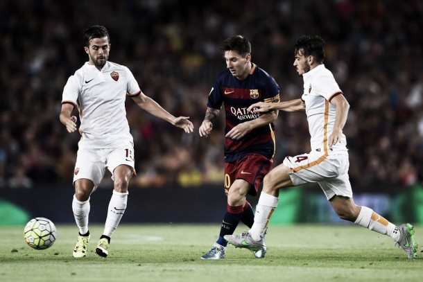 Partita Barcellona - Roma in Champions League 2015/2016 (6-1)