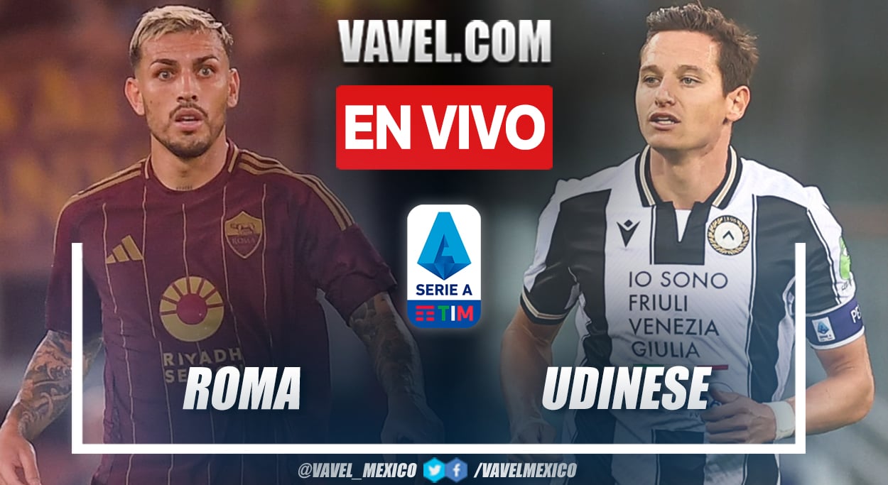 Roma vs Udinese EN VIVO, ¿cómo ver transmisión TV online en Serie A? | 22 Septiembre 2024