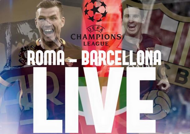 Live Roma - Barcellona, risultato partita Champions League 2015/16  (1-1)