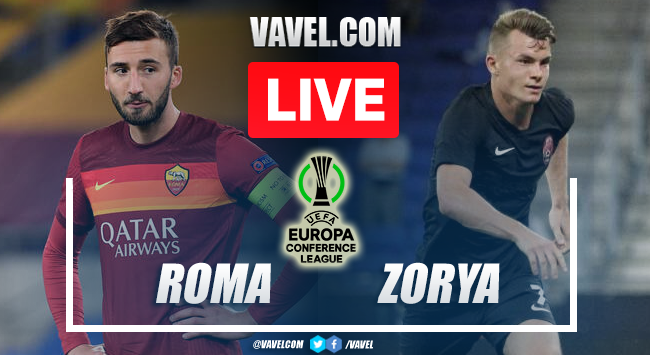 Goles y resumen del Roma 4-0 Zorya en Conference League 2021