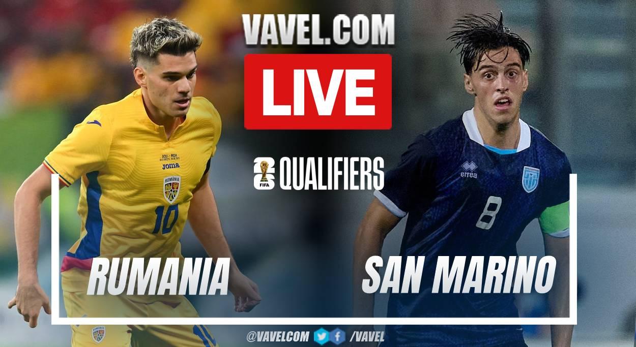 Goals and Highlights: Romania 7-1 San Marino in 2026 World Cup Qualifiers