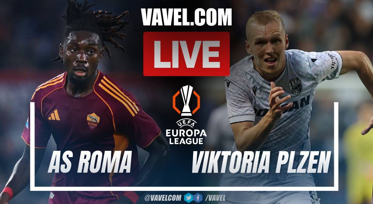 AS Roma vs Viktoria Plzen LIVE Score Updates in UEFA Europa League Match