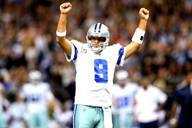 Tony Romo Leads Last-Minute Winning Drive In Dallas Cowboys' 27-26 Win Over New York Giants